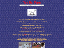 Tablet Screenshot of mytophatfarm.com